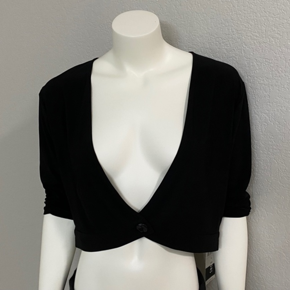 NWT Perceptions Black Shrug